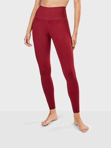 Gisela - Skinny Leggings en rojo: frente