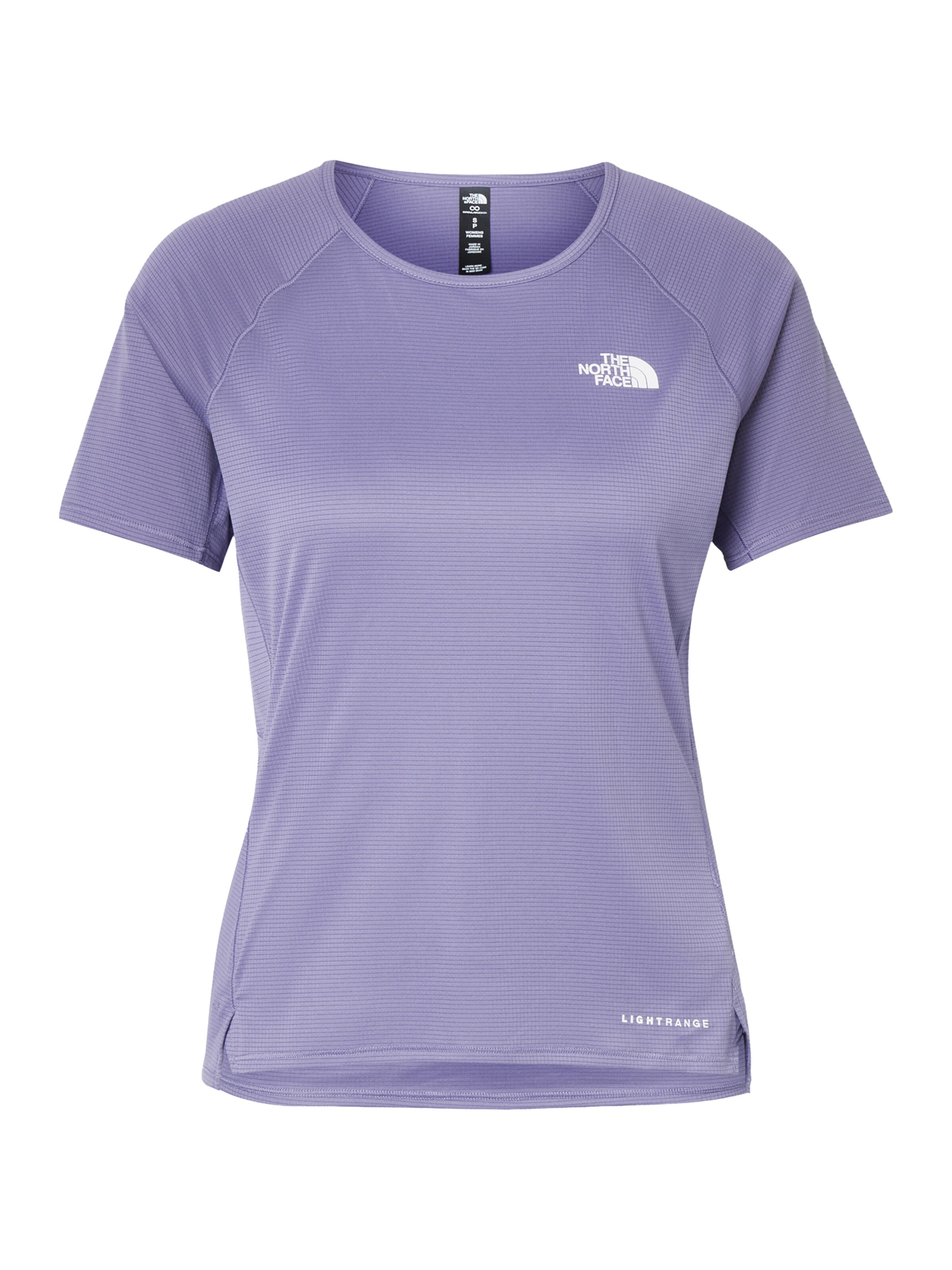 THE NORTH FACE Funkcionalna majica 'Sunriser' | vijolična barva: sprednja stran