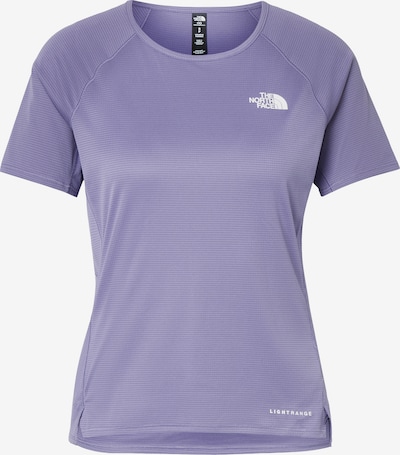 XS dydžio Sportiniai marškinėliai 'Sunriser' iš THE NORTH FACE, spalva – purpurinė / tamsiai violetinė / balta, Prekių apžvalga
