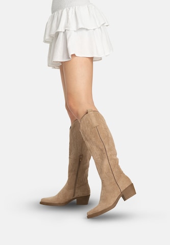 Salinyang Comwboystøvler i grøn