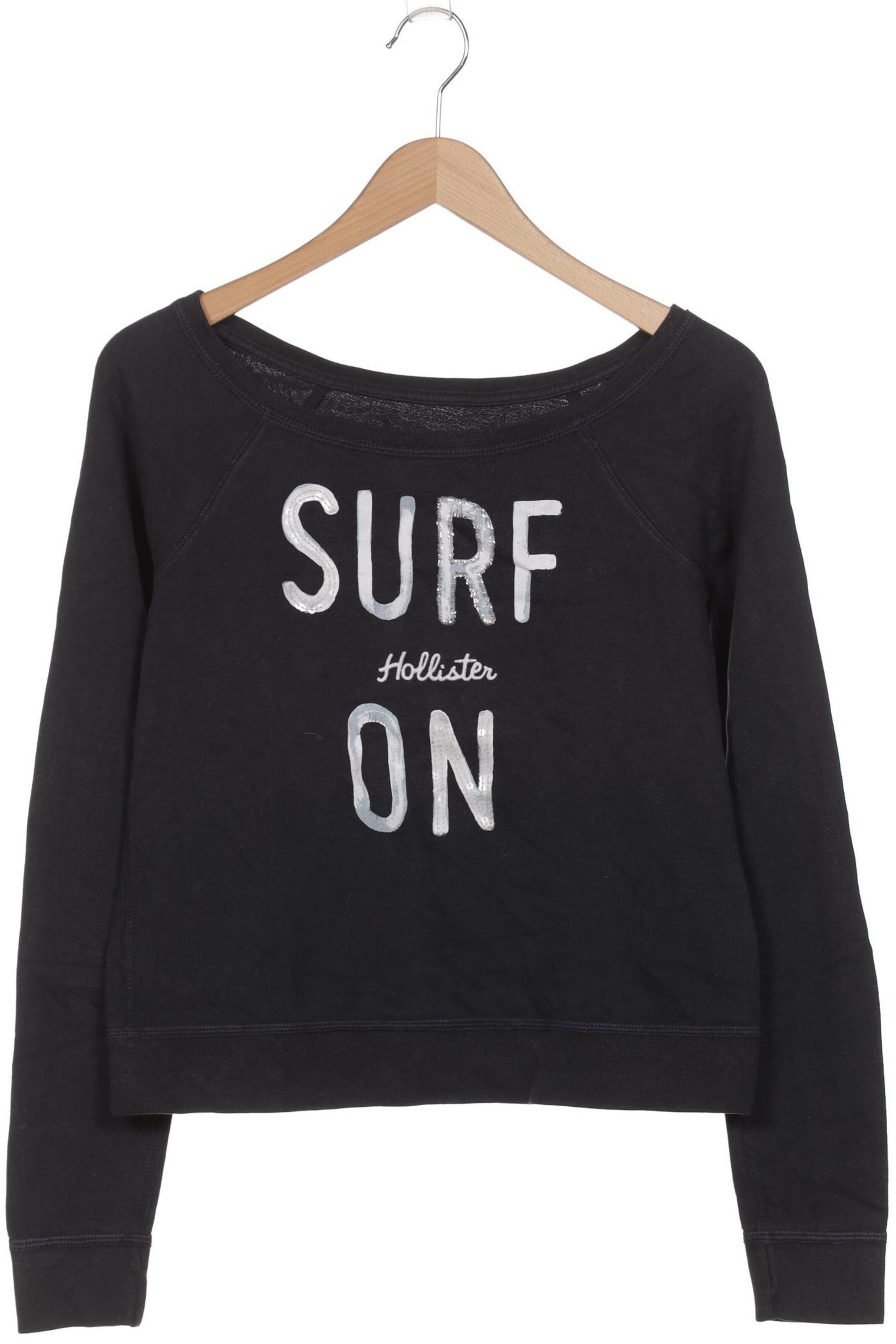 HOLLISTER Sweatshirt & Zip-Up Hoodie in XS in Blue: front