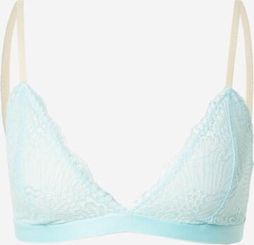 Samsøe Samsøe Triangle Bra 'YOLANDA' in Blue: front