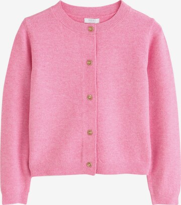 Next Strickjacke in Pink: Vorderseite