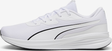 PUMA Running Shoes 'Night Runner V3' in White: front