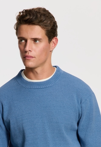 Shiwi Trui 'CHENILLE' in Blauw