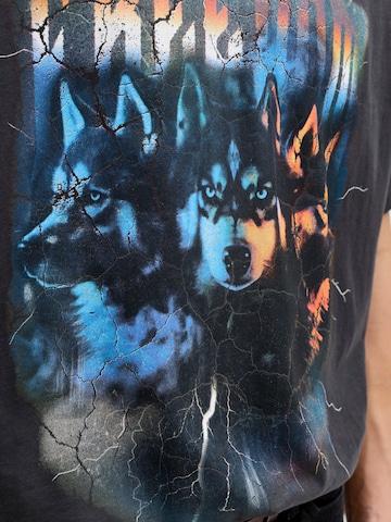 JACK & JONES Shirt 'JORBAND' in Zwart