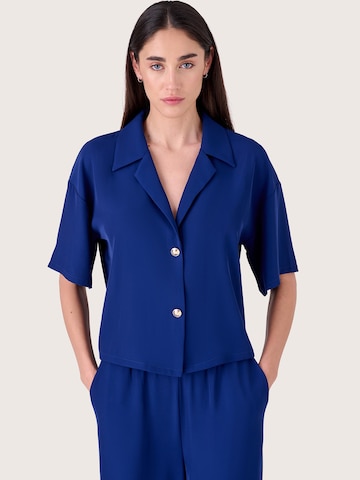 Camomilla Blouse in Blauw: voorkant