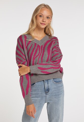 MYMO Sweater in Grey: front