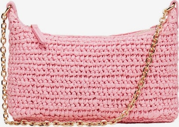 MANGO Schultertasche 'Jondal' in Pink: predná strana