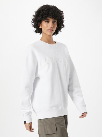 Röhnisch Sport sweatshirt 'ELEVATE' i vit: framsida