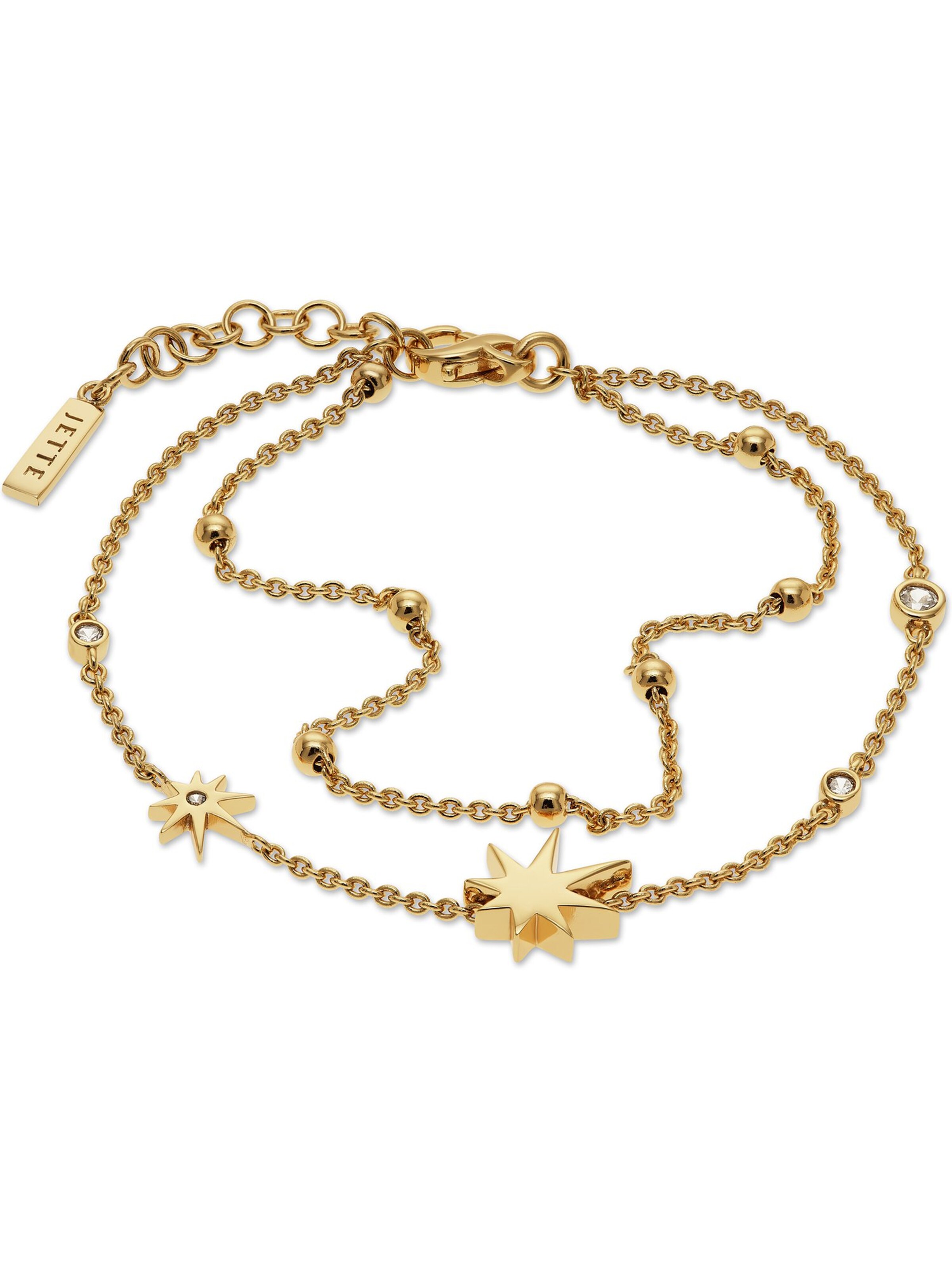 JETTE Armband in Gelb: Vorderseite