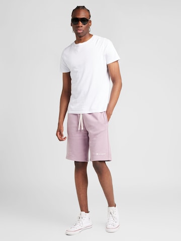 Champion Authentic Athletic Apparel Regular Shorts in Lila