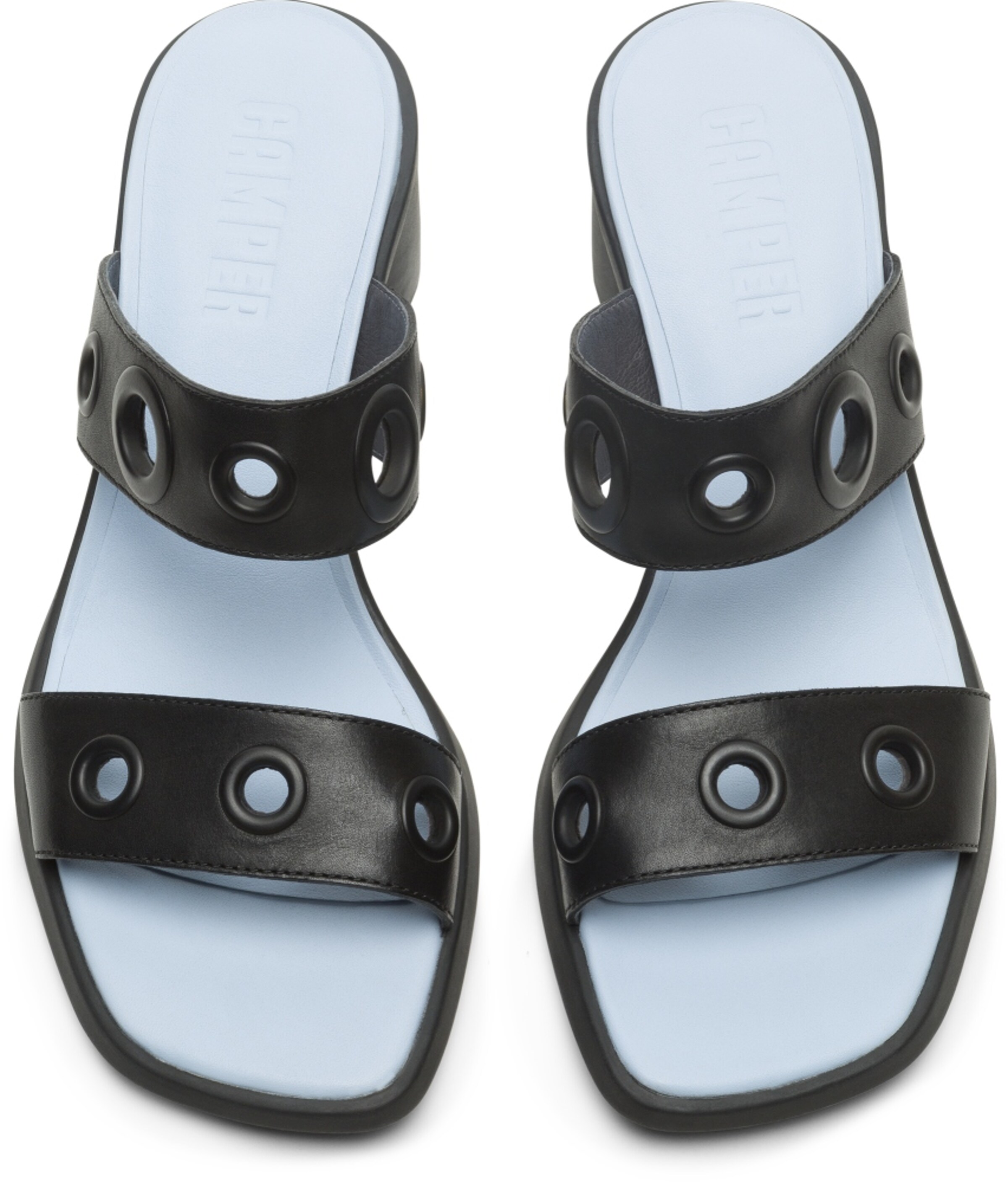 CAMPER Sandalen 'Meda' in Schwarz