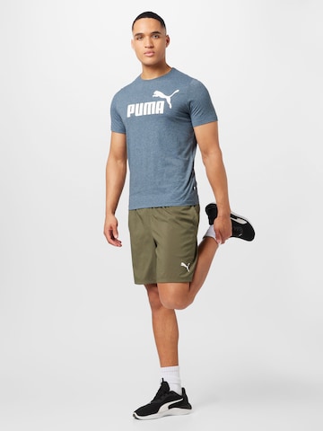 PUMA Regular Sportshorts in Grün