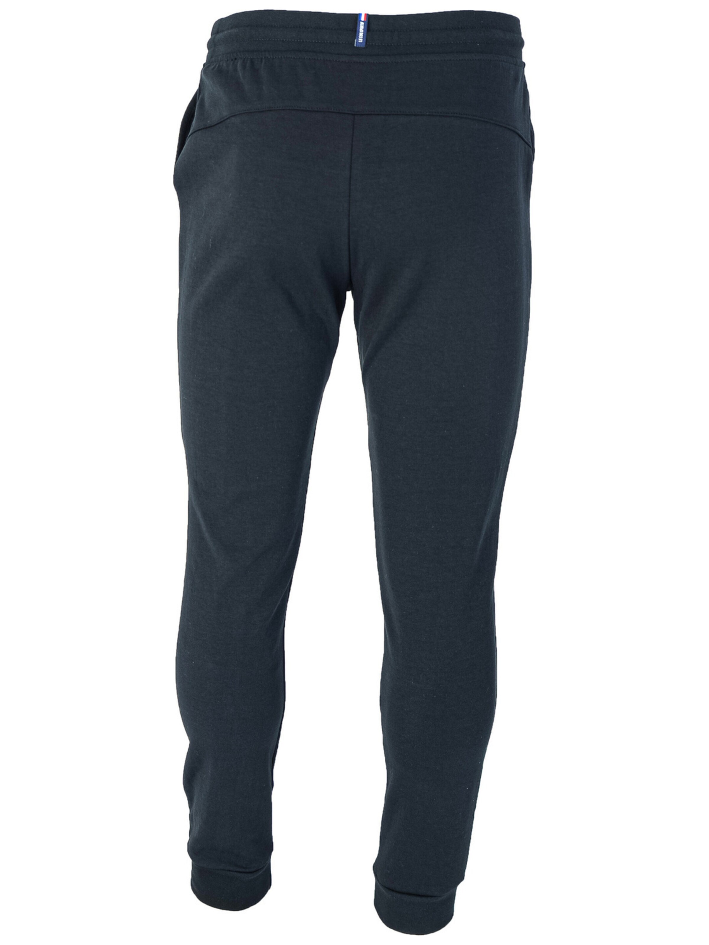LE COQ SPORTIF Regular Workout Pants in Black