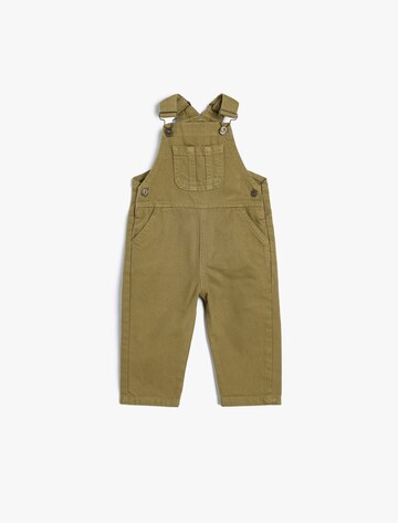 Koton Regular Dungarees in Green: front