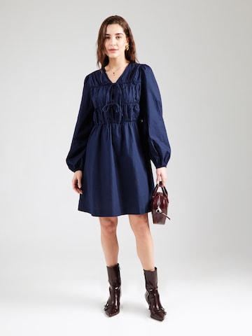 Robe 'YASEBBA' YAS en bleu : devant