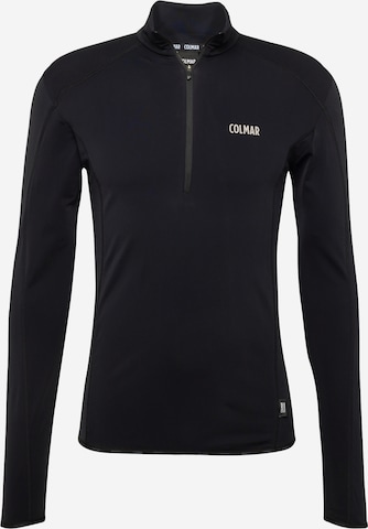 Colmar Športna majica | črna barva: sprednja stran