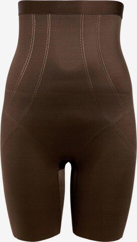 Pantalon modelant Marks & Spencer en marron : devant