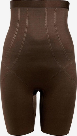 Pantalon modelant Marks & Spencer en marron : devant