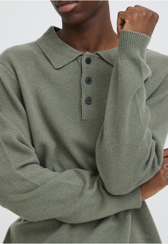 Pull-over 'SDRick' !Solid en vert