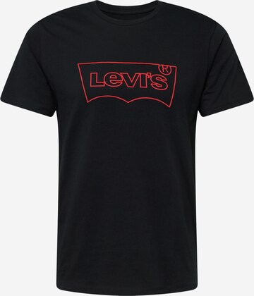 juoda LEVI'S ® Marškinėliai 'Graphic Crewneck Tee': priekis