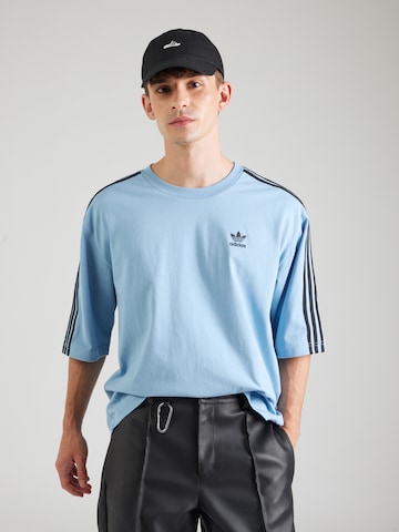 ADIDAS ORIGINALS Shirt 'Adicolor' in Blue: front