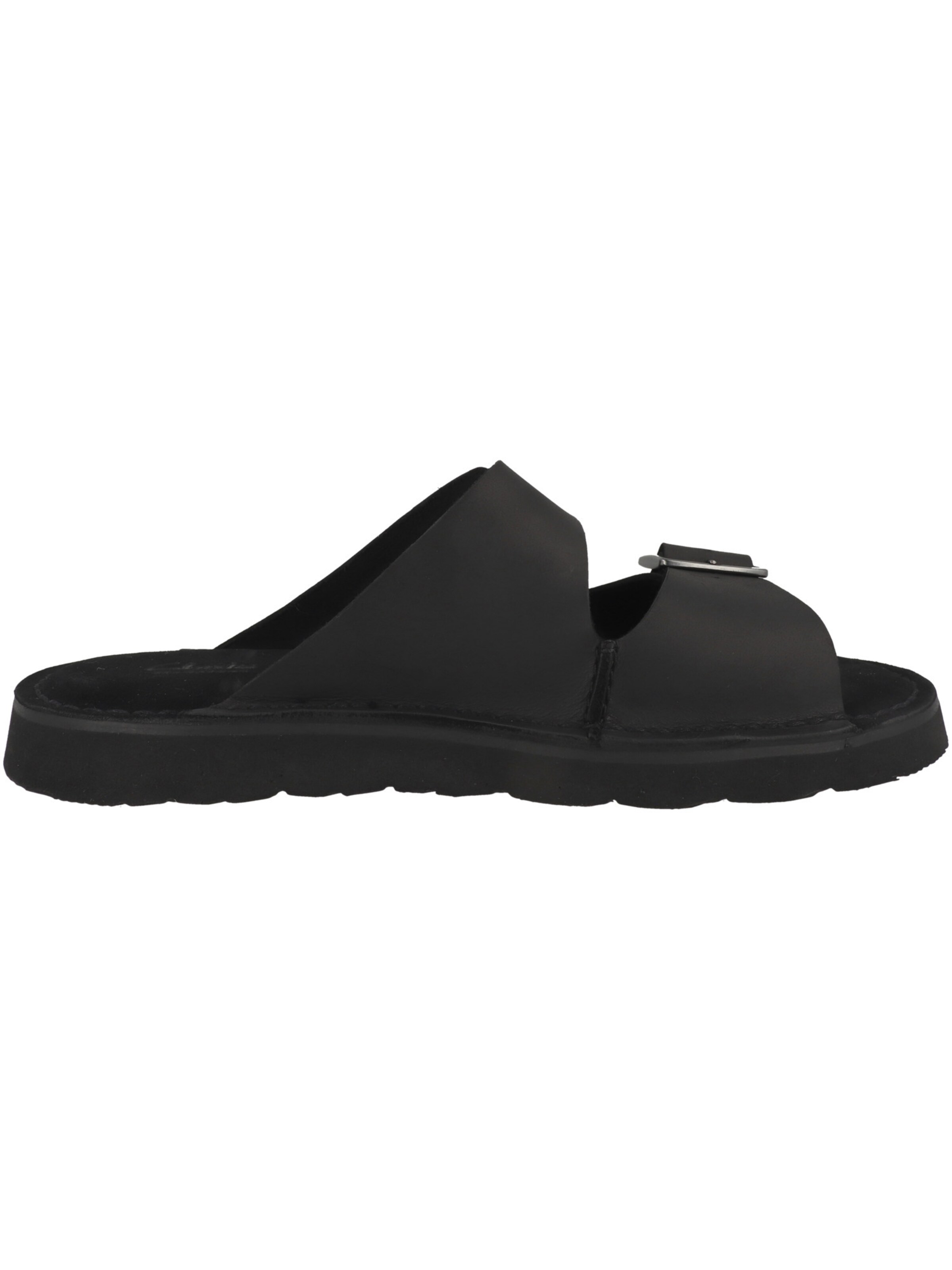 CLARKS - Sapato aberto 'Solsbury' em preto