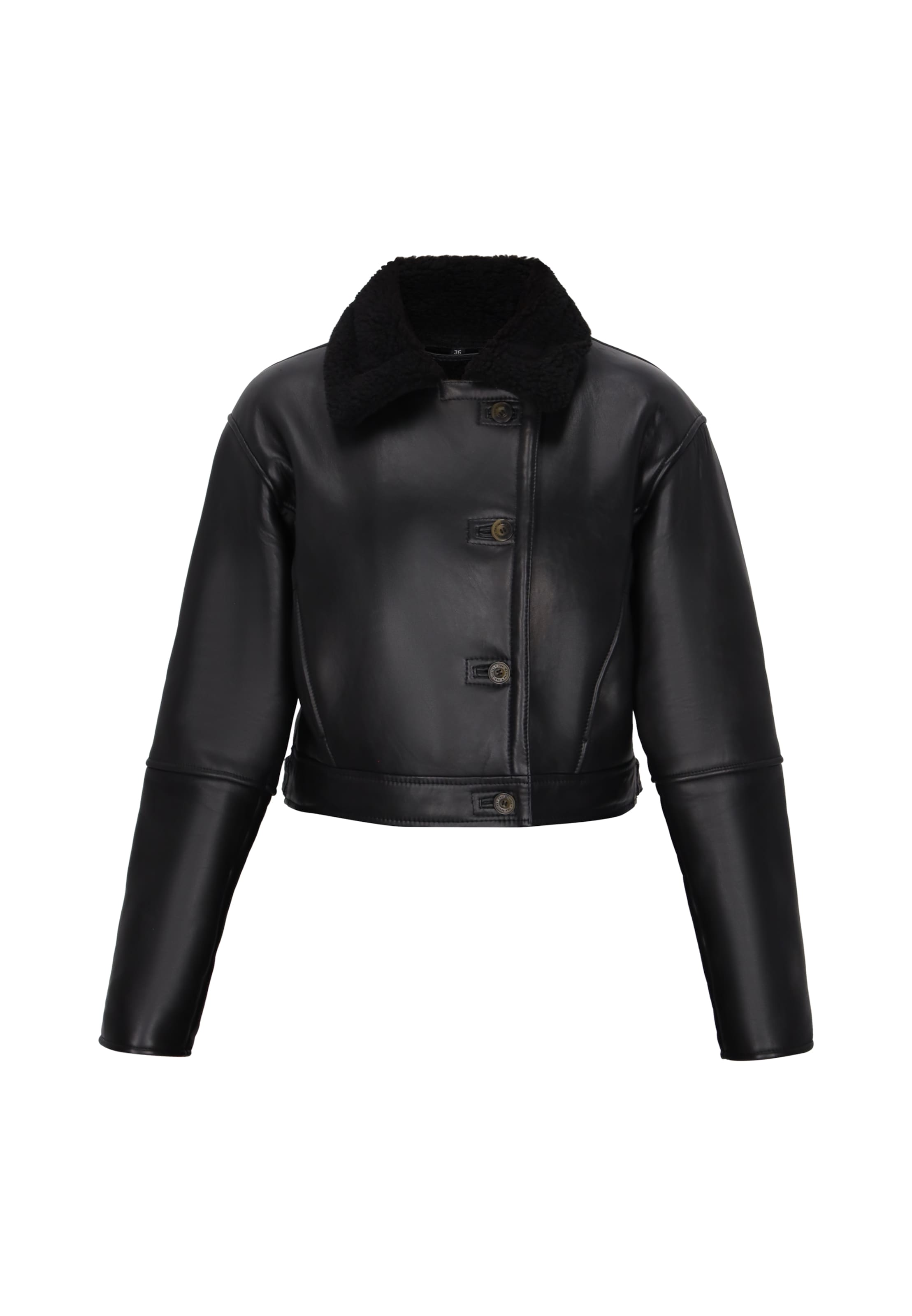DreiMaster Klassik - Chaqueta de entretiempo en negro: frente