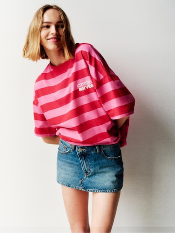 Pull&Bear Пола в синьо