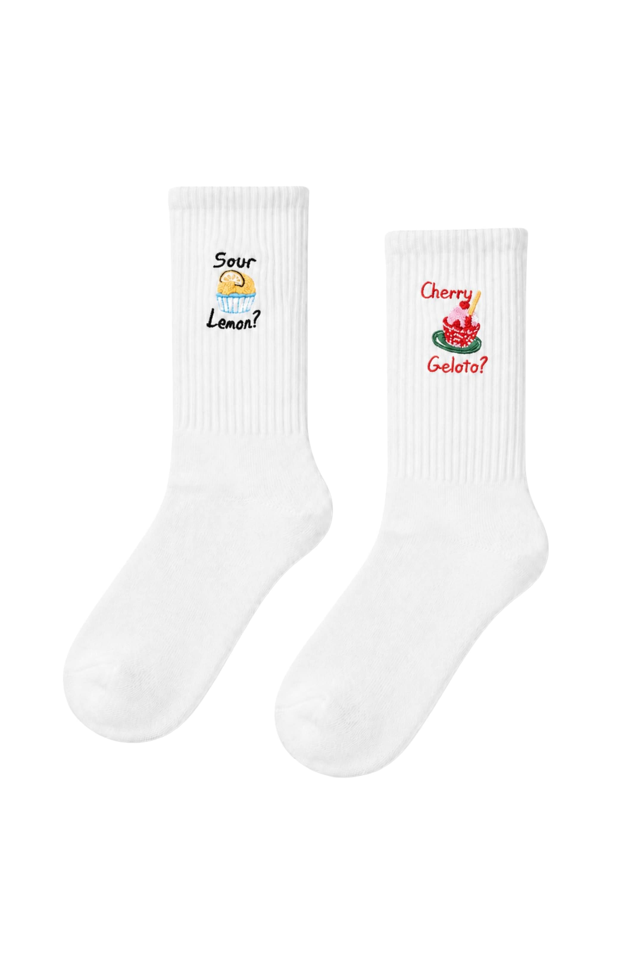 Chaussettes Trendyol en blanc : devant