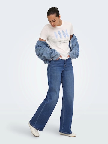 Wide leg Jeans 'ONLMILA' de la ONLY pe albastru