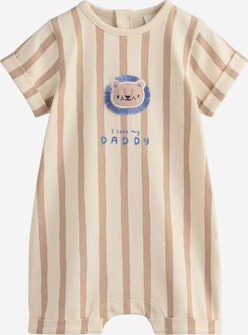 Next Ползунки/боди в Бежевый: спереди