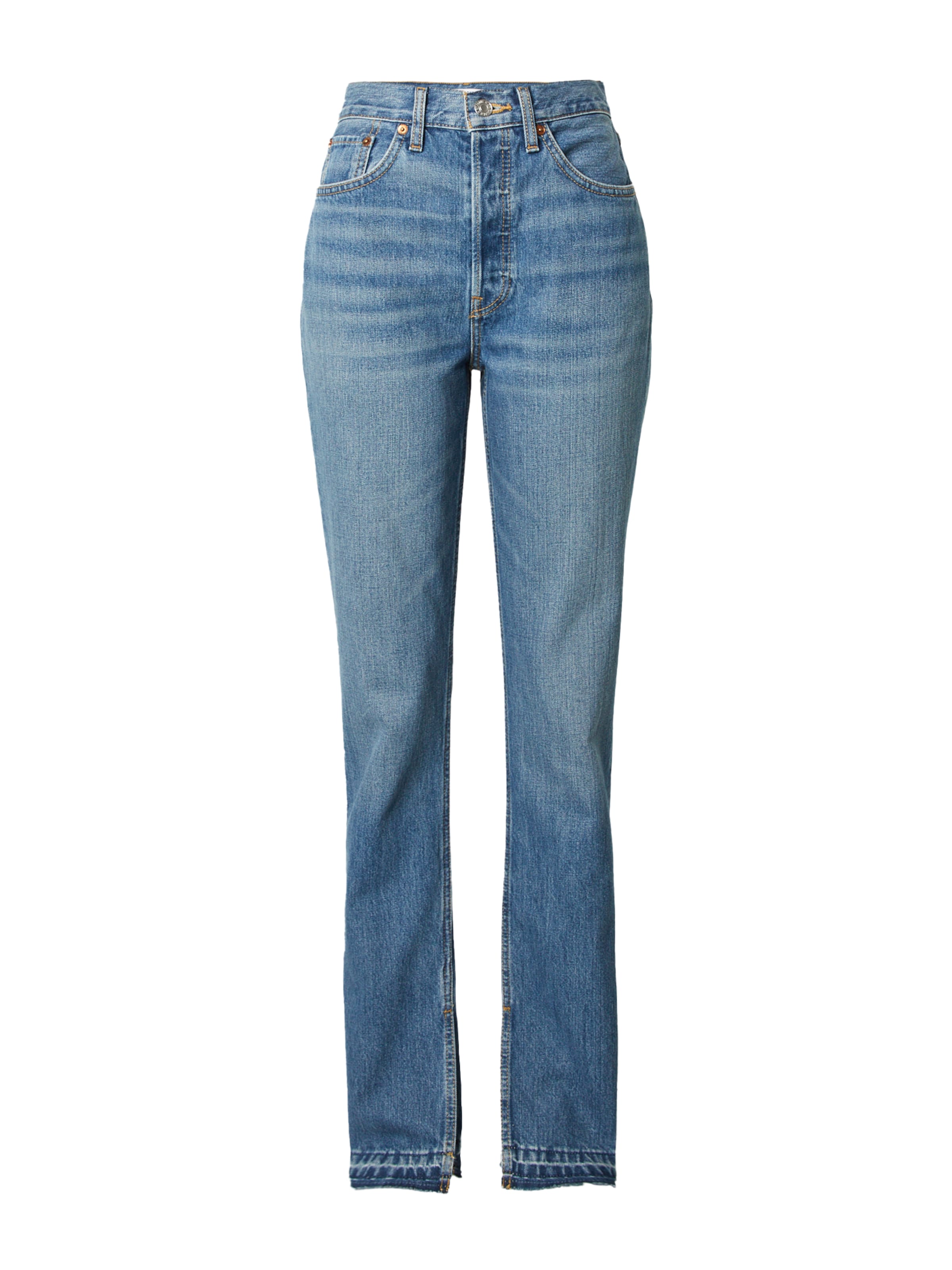 RE/DONE Дънки Bootcut Дънки '70S' в синьо: отпред