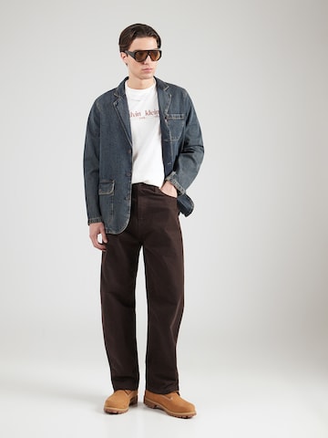 Calvin Klein Jeans Tričko 'NYC' - Biela