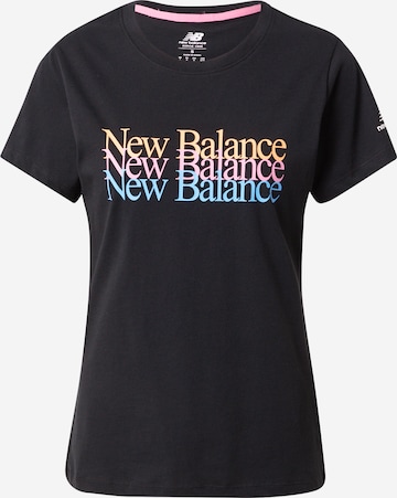 new balance Shirt in Schwarz: predná strana