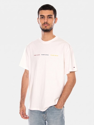 Maglietta 'TJM REG TJ REPEAT SS TEE ANCIENT WHITE' in XXL TOMMY HILFIGER di colore bianco, Visualizzazione prodotti