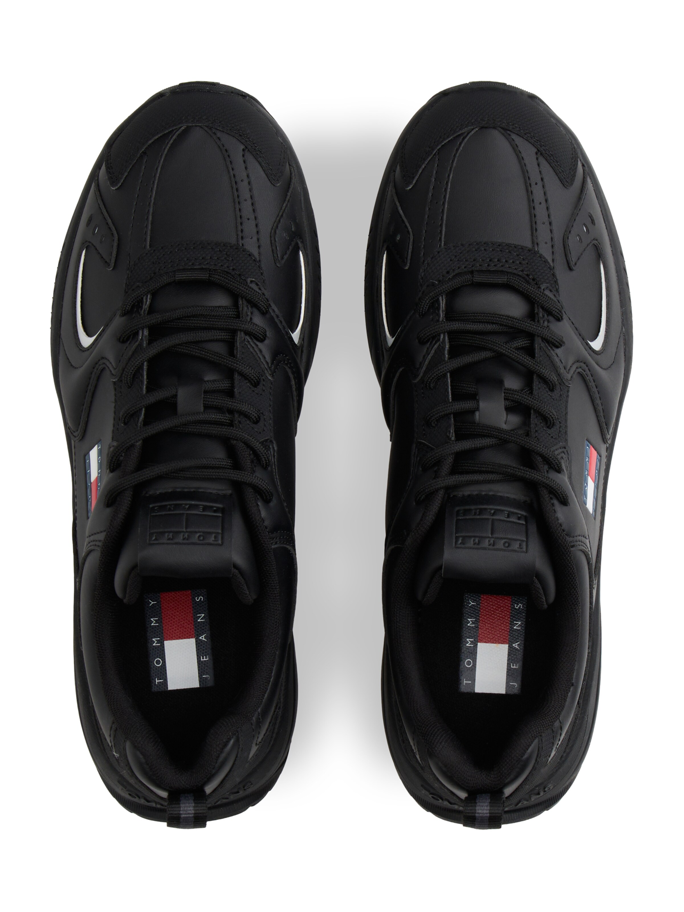 Tommy Jeans Rövid szárú sportcipők - fekete