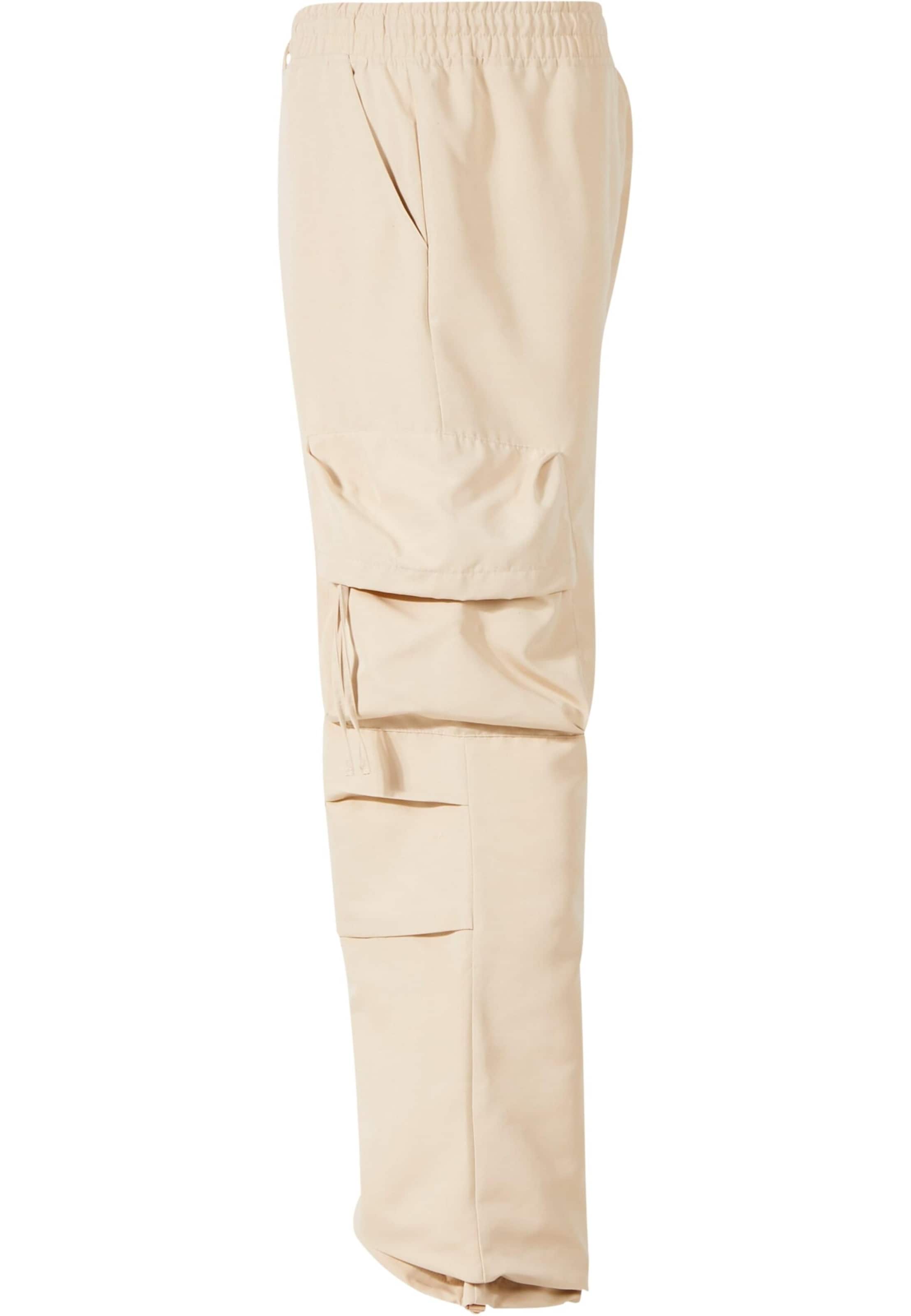 Largi Pantaloni cu buzunare 'Taro' de la 2Y Studios pe bej