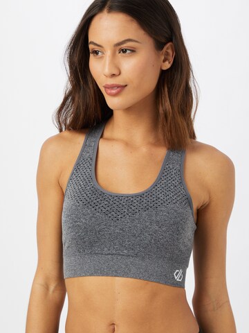 DARE2B Bustier Sport-BH 'Dont Sweat It II' in Grau: predná strana