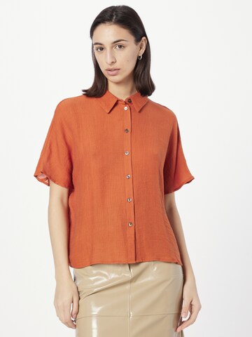 Camicia da donna 'Sunset' di System Action in rosso