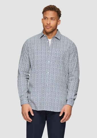Coupe slim Chemise s.Oliver en blanc : devant