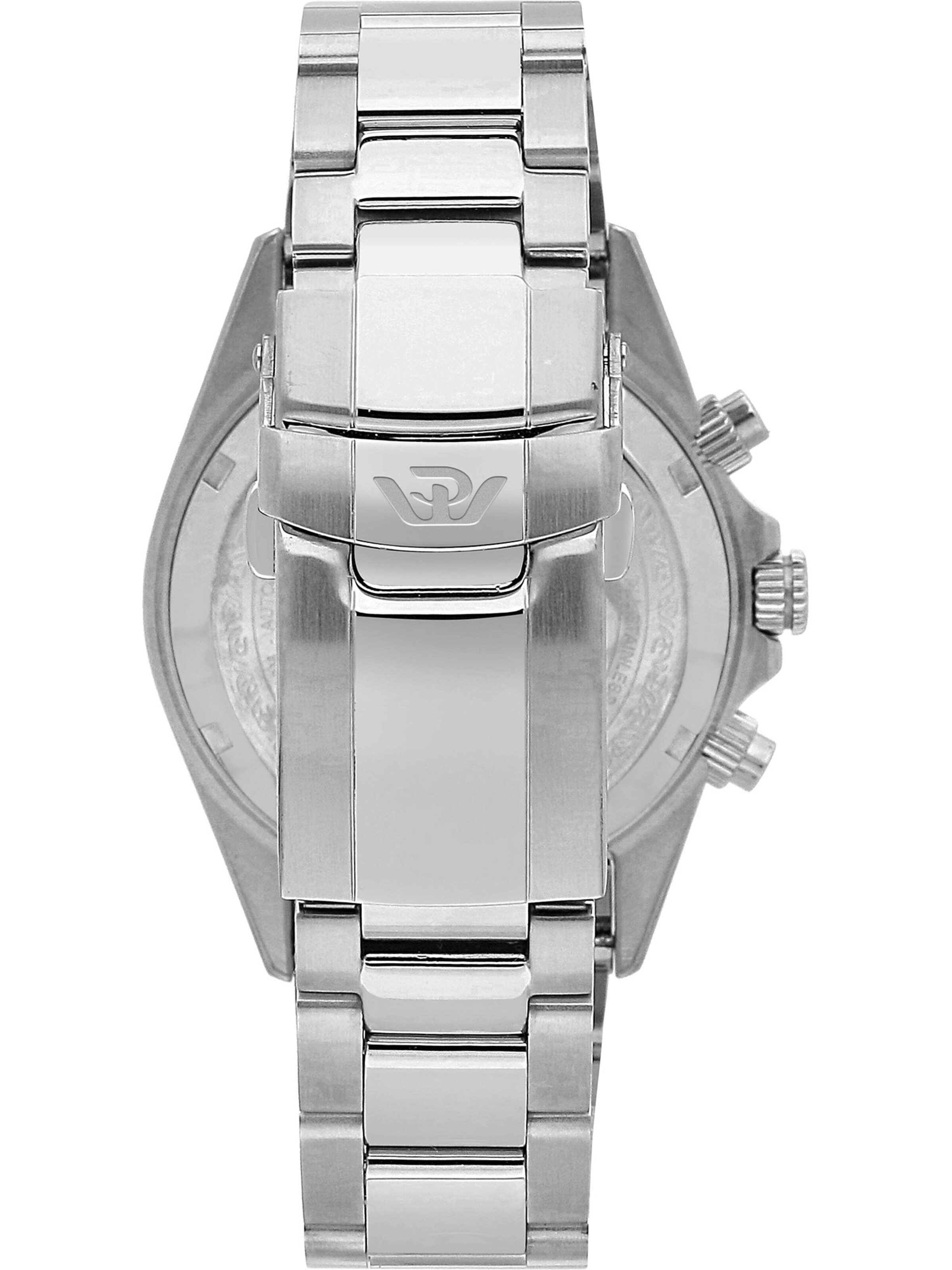 Philip Watch Analoguhr Set in Silber