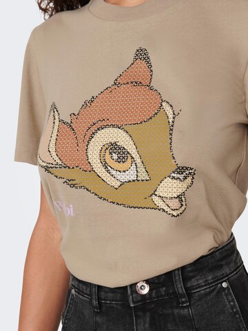 ONLY Shirt 'BAMBI' in Beige