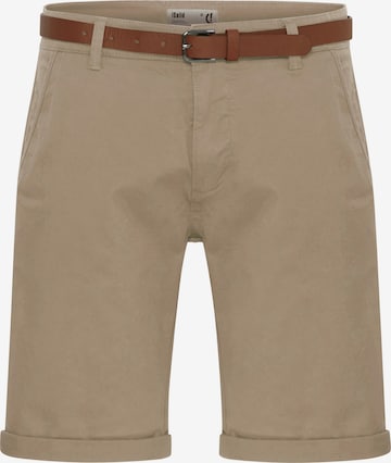 !Solid Trousers 'Montijo' in Brown: front