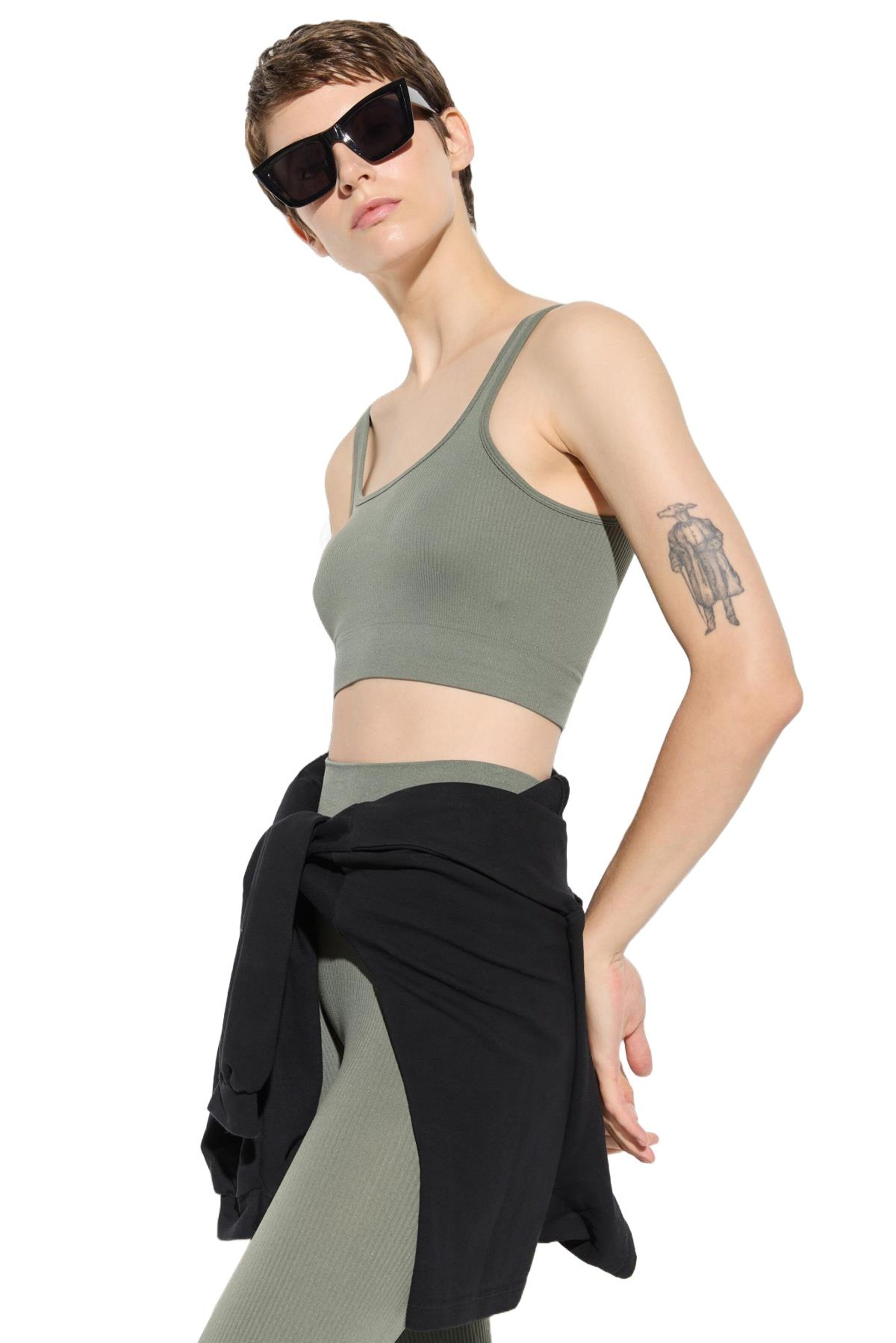 Bustier Soutien-gorge No Matter What en vert