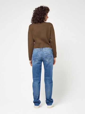 Regular Jean '94AMELIE STRAIGHT ' Gang en bleu