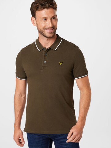 Lyle & Scott Póló - zöld: elől