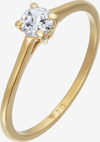 ELLI PREMIUM Ring in Goud: voorkant