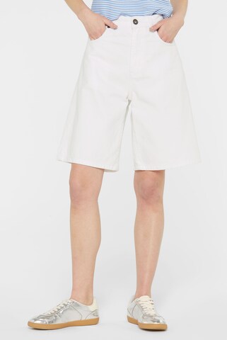 SENSES.THE LABEL Loose fit Jeans in White: front